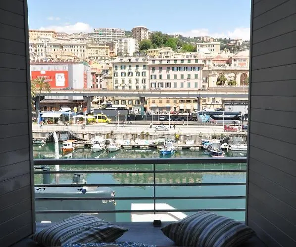 아파트 H2ome - Il Cembalo Balcone O Terrazzo Con Vista Baia Parcheggio Su Richiesta 제노바