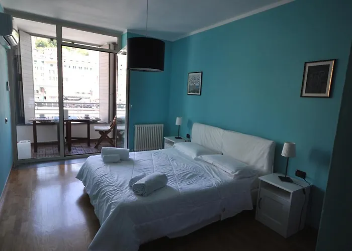 H2ome - Il Cembalo Balcone O Terrazzo Con Vista Baia Parcheggio Su Richiesta * 제노바