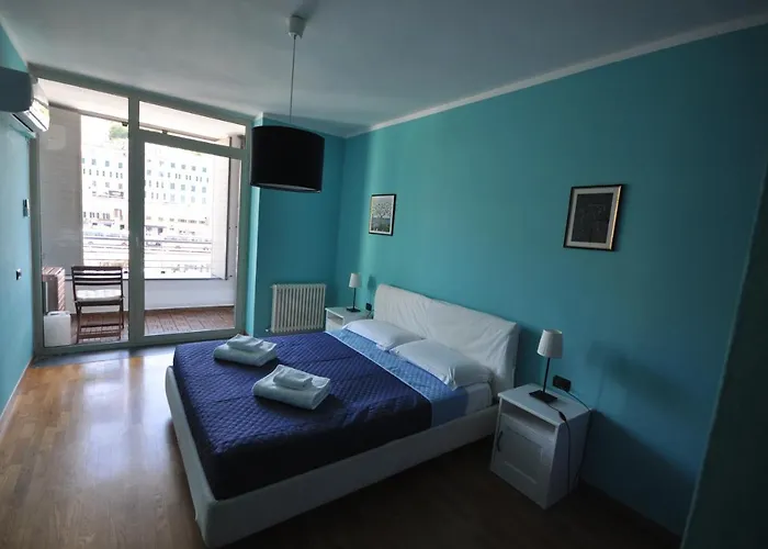 H2ome - Il Cembalo Balcone O Terrazzo Con Vista Baia Parcheggio Su Richiesta 아파트 제노바